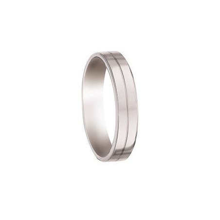 Alliance homme en platine